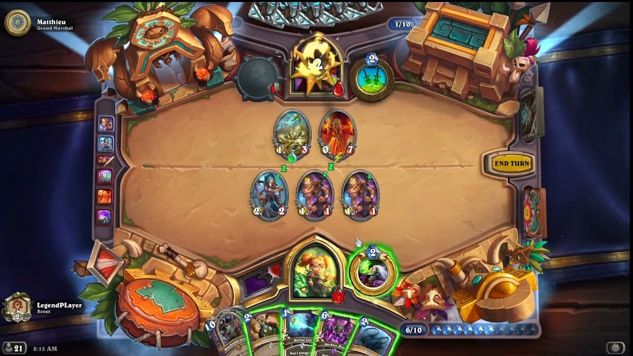 rare lackey kill Hearthstone renolock