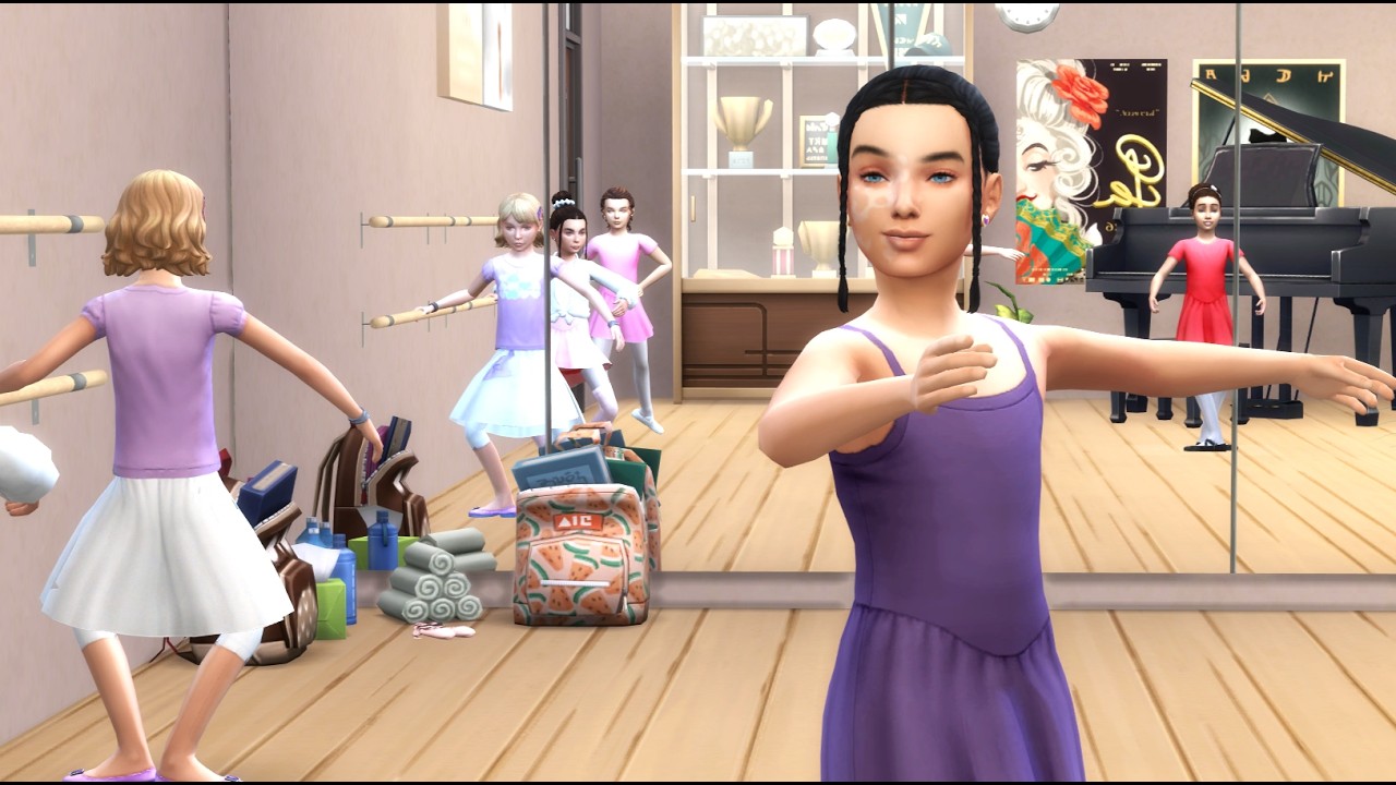 Sims 4 Nanny Challenge Part 41 -Delaney und Blair's erstes Balletttraining🩰🎼-
