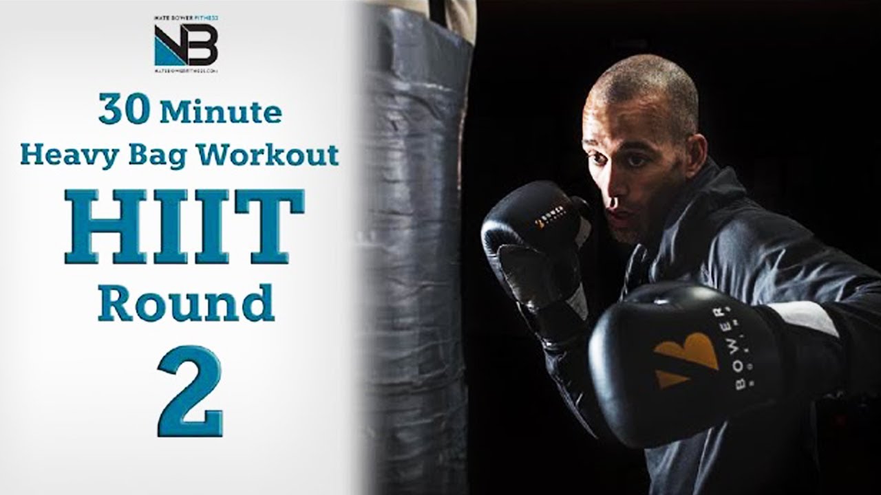 30-минутная тренировка бокса HIIT с тяжёлым мешком [Раунд 2] 2022