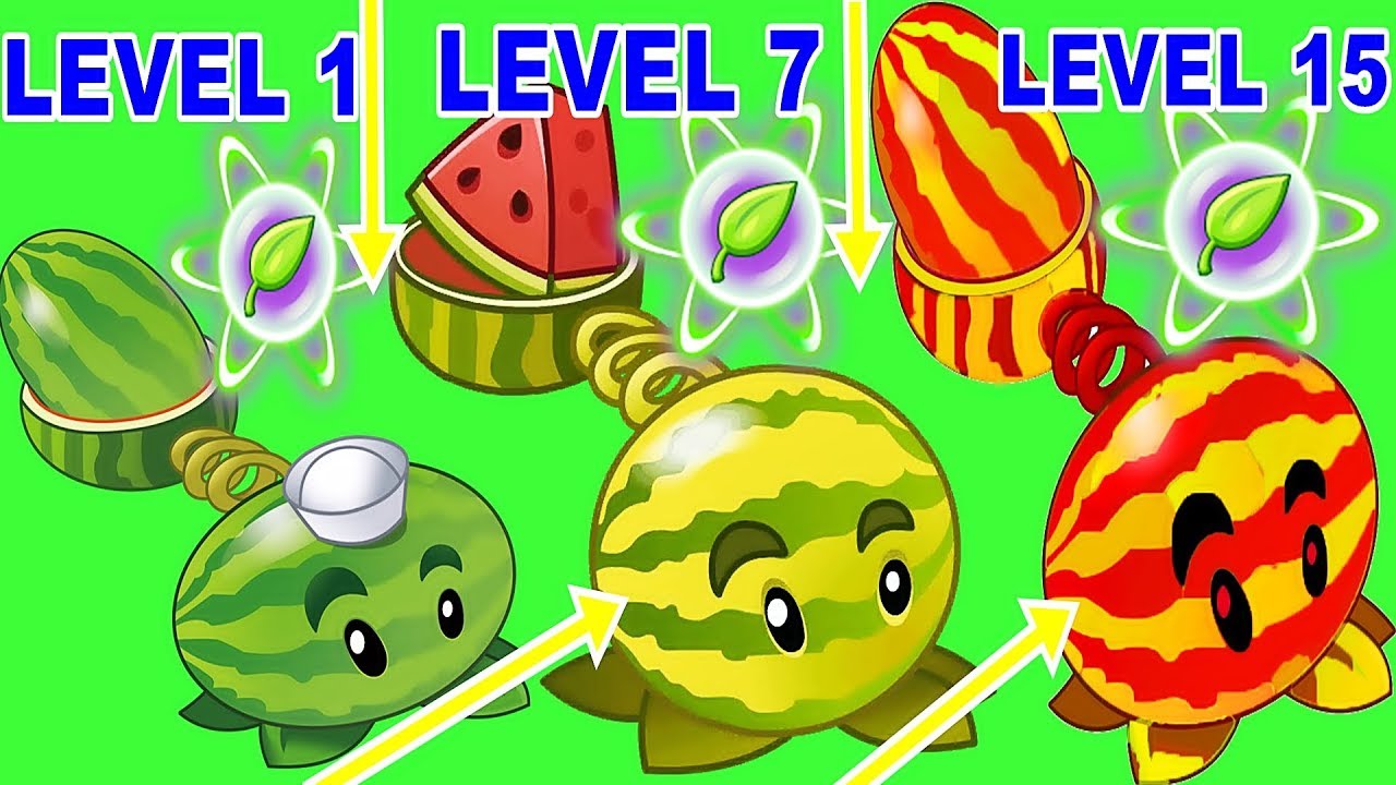 Melon-pult Pvz 2 Level 1-7-15 Power-up in Plants vs. Zombies 2: Gameplay 2017