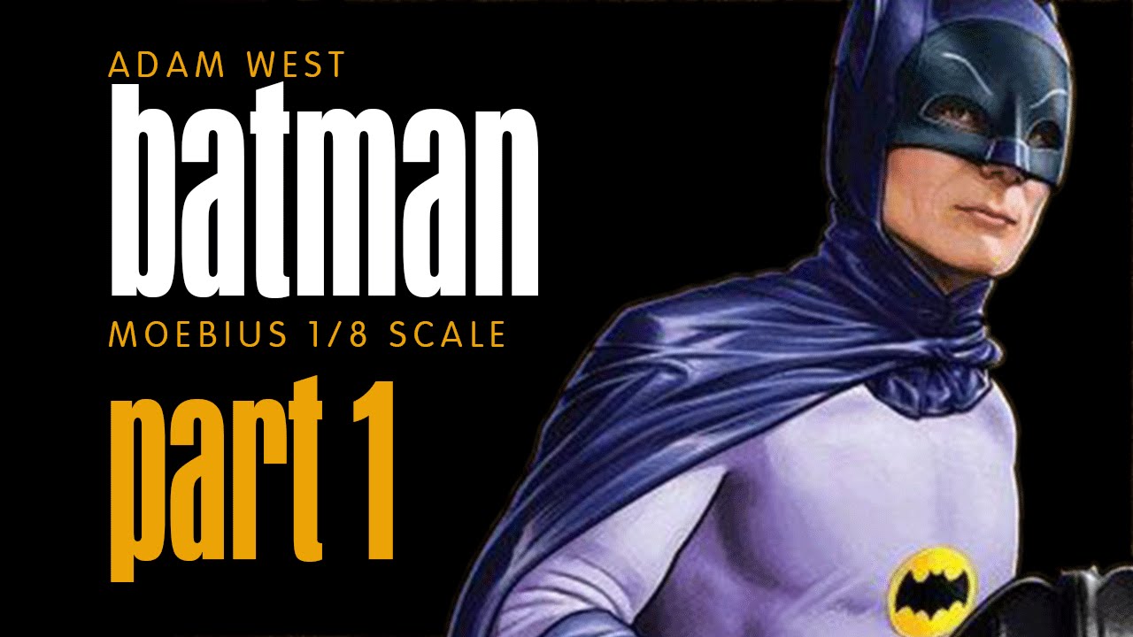 PART 1 - BATMAN Moebius 1:8 scale build