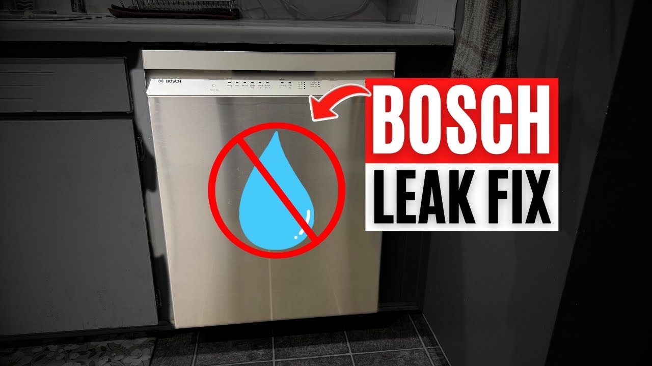 Crazy Reason My New Dishwasher Leaked - Bosch Design Flaw Workaround
