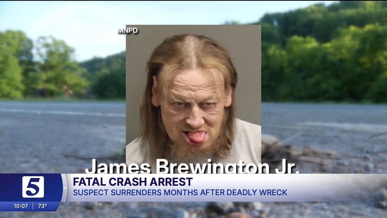 Tennessee man surrenders on charges in deadly head-on crash that killed father