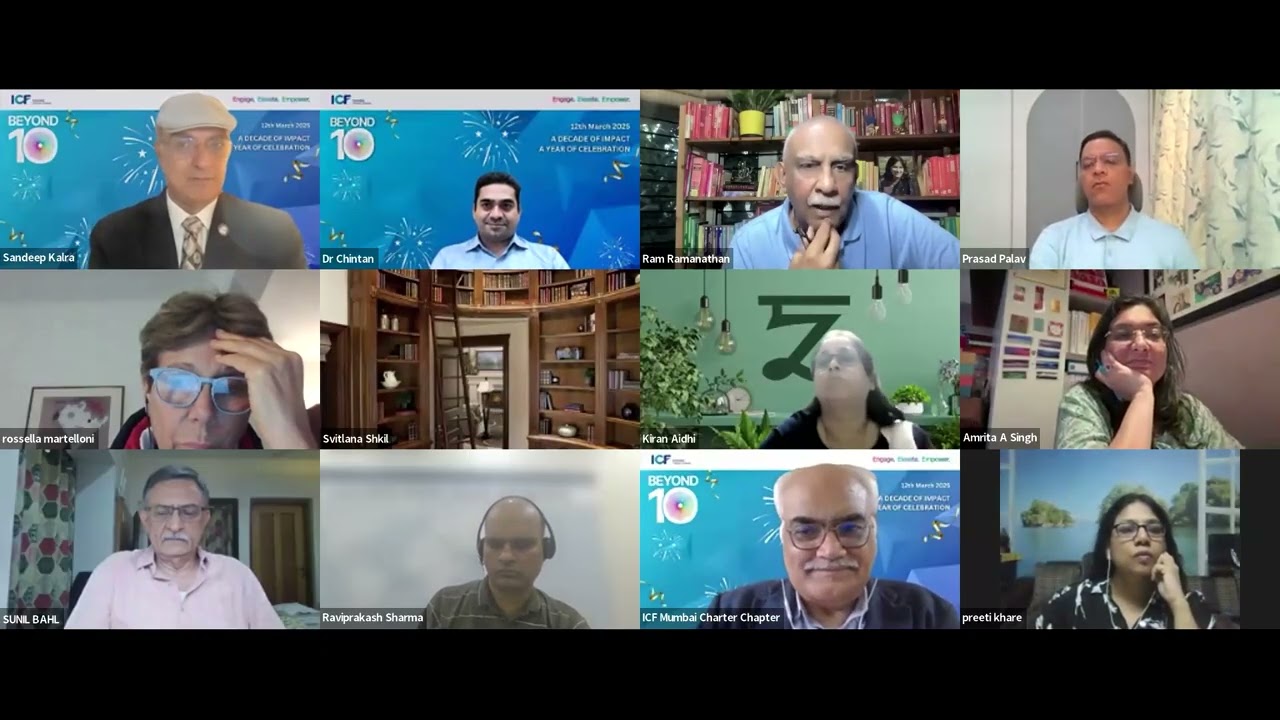 ICF Mumbai Chapter-How Coaching, Science and Ancient Wisdom can be Integrated in Awareness Creation