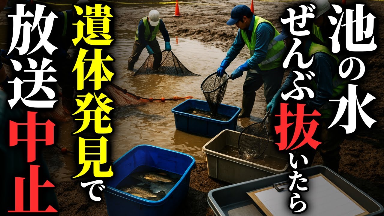 【怖い話】池の水ぜんぶ抜いたら…〇体発見でお蔵入り…2chの怖い話「池底・友達の様子がおかしくなってきた・山間に響いた不気味なサイレン・誇り」【ゆっくり怪談】