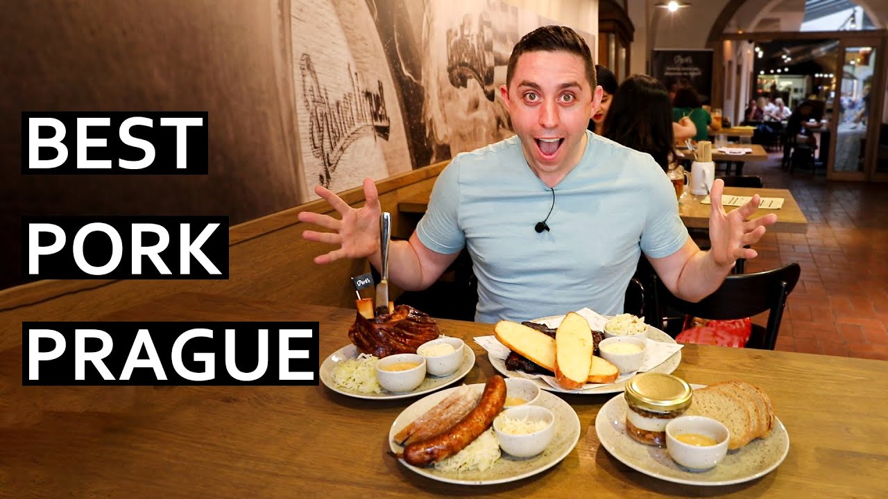 Best Prague Pork Dishes - Best Koleno (Pork Knee Knuckle) in Prague, Czechia!