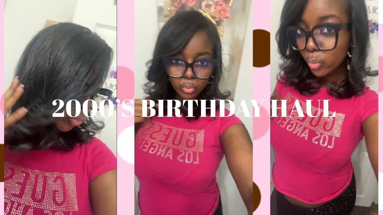 Vlogmas day 2: 2000’s Birthday Haul