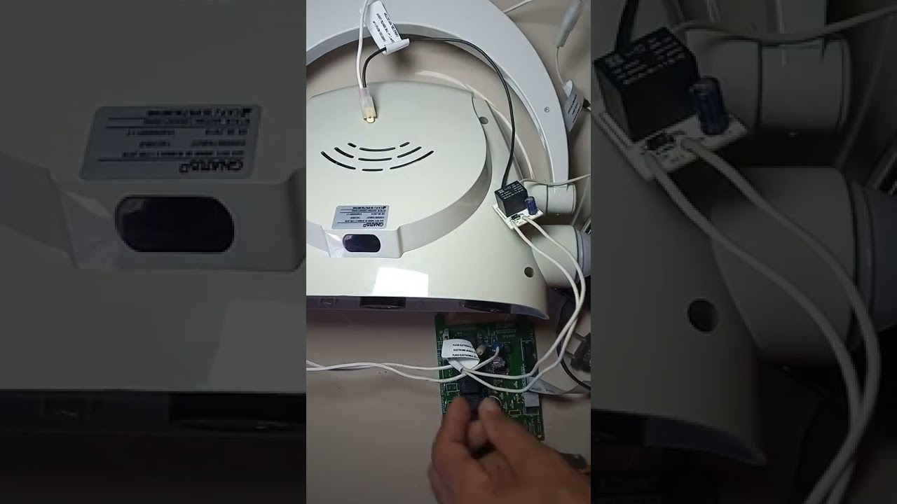 Refletor Gnatus como ligar na fonte e placa de comando