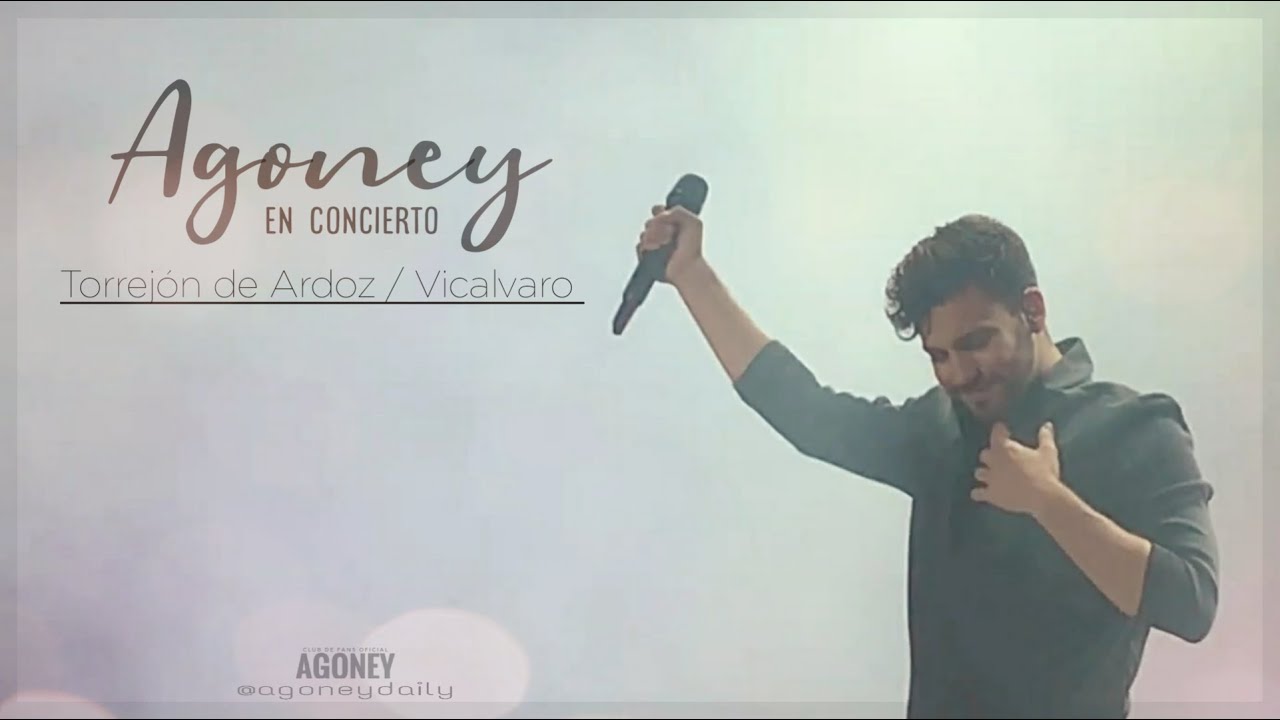 Agoney en concierto: Torrejón de Ardoz / Vicalvaro