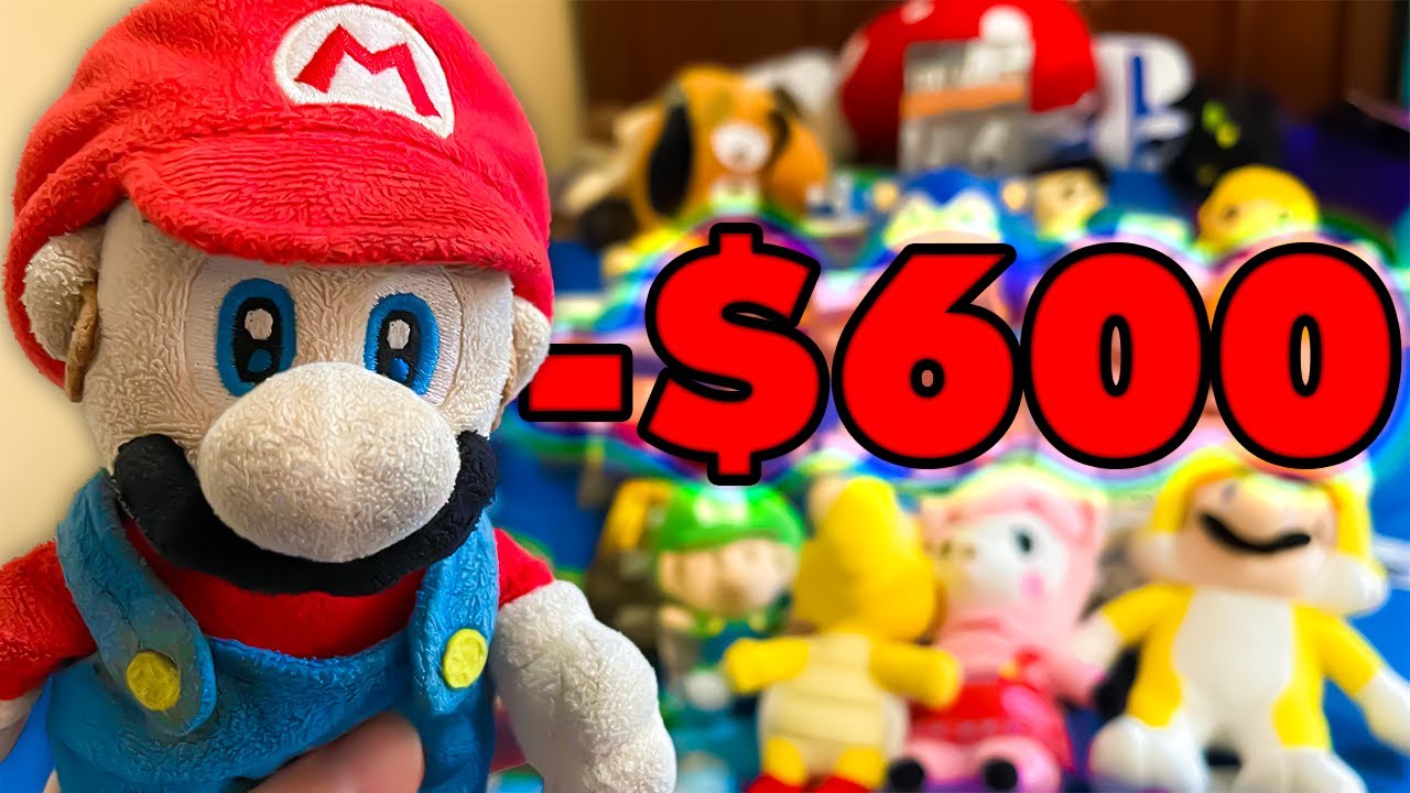 (СУБТИТРЫ) Плюшевый Марио и игровой набор от CMB за 600 долларов!