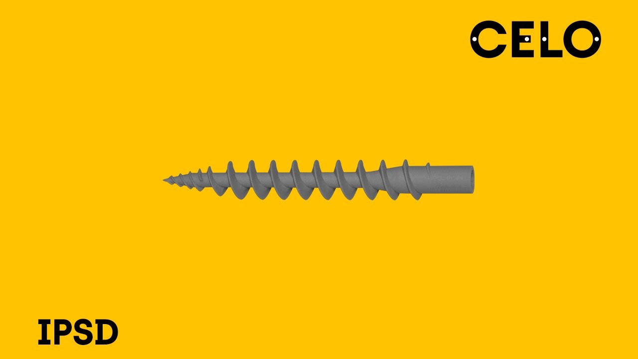 How to fix directly into ETICS? Insulation screw plug IPSD 80