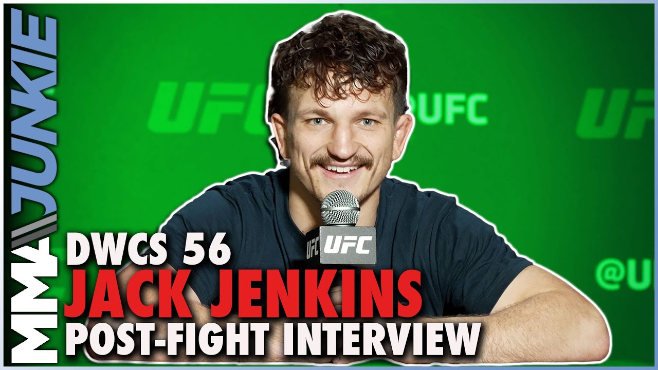 Jack Jenkins Reveals Dana White Conversation After UFC Contract Win | DWCS 56