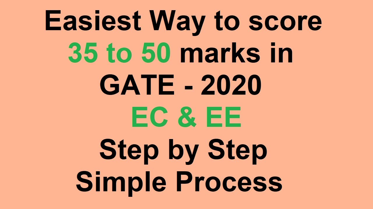 How To Score Good Marks In GATE 2020 Exam | Gate Preparation Strategy | Engineer Tree