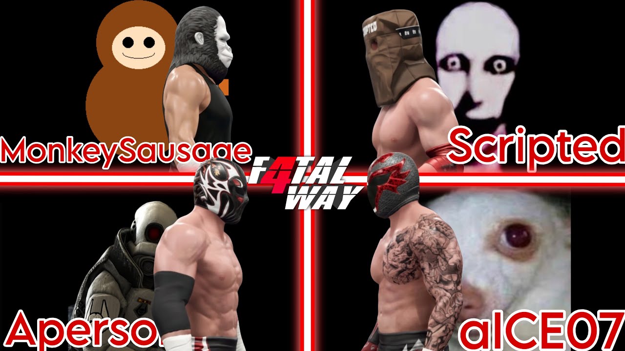 ASA Fatal Four Way Match | WWE 2K24