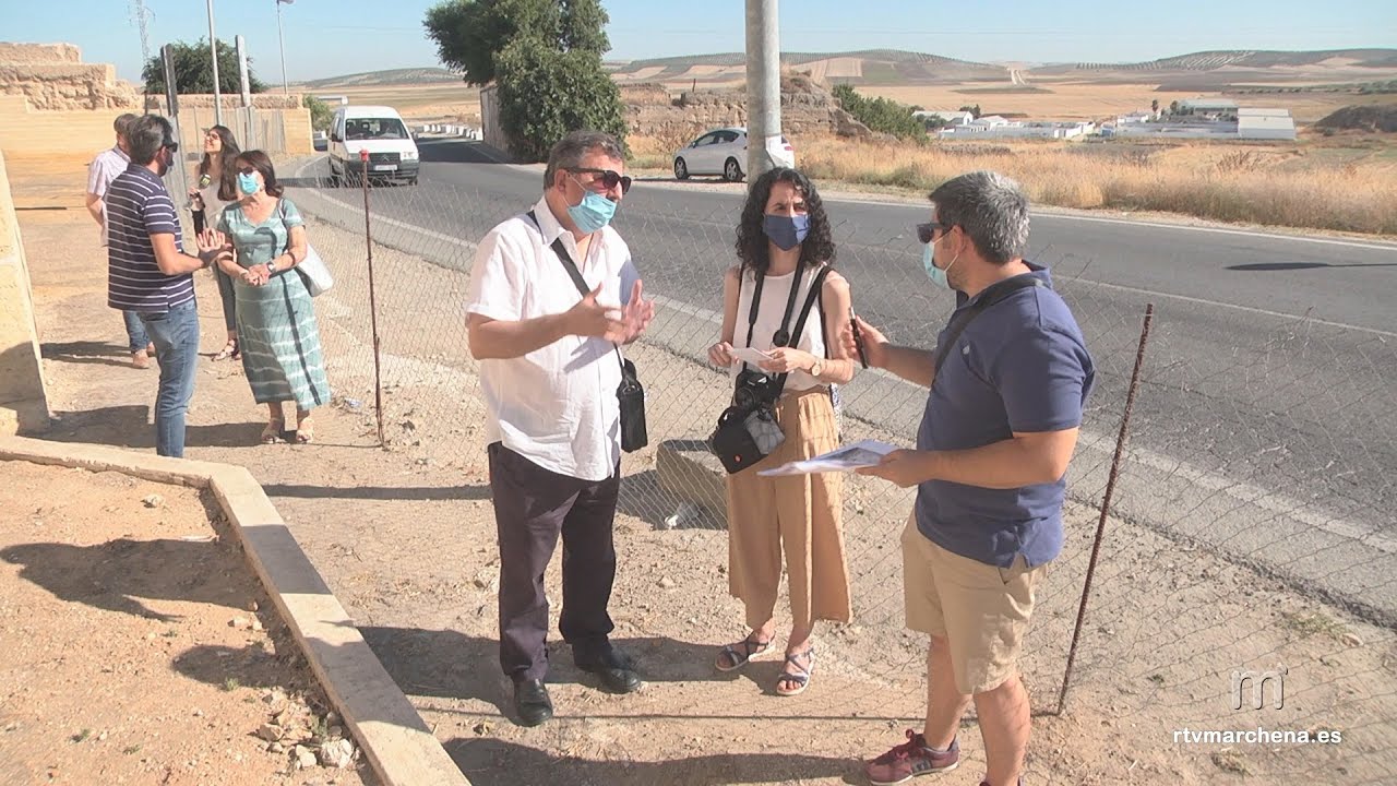 La restauración de la muralla de Marchena despierta el interés académico y de la investigación