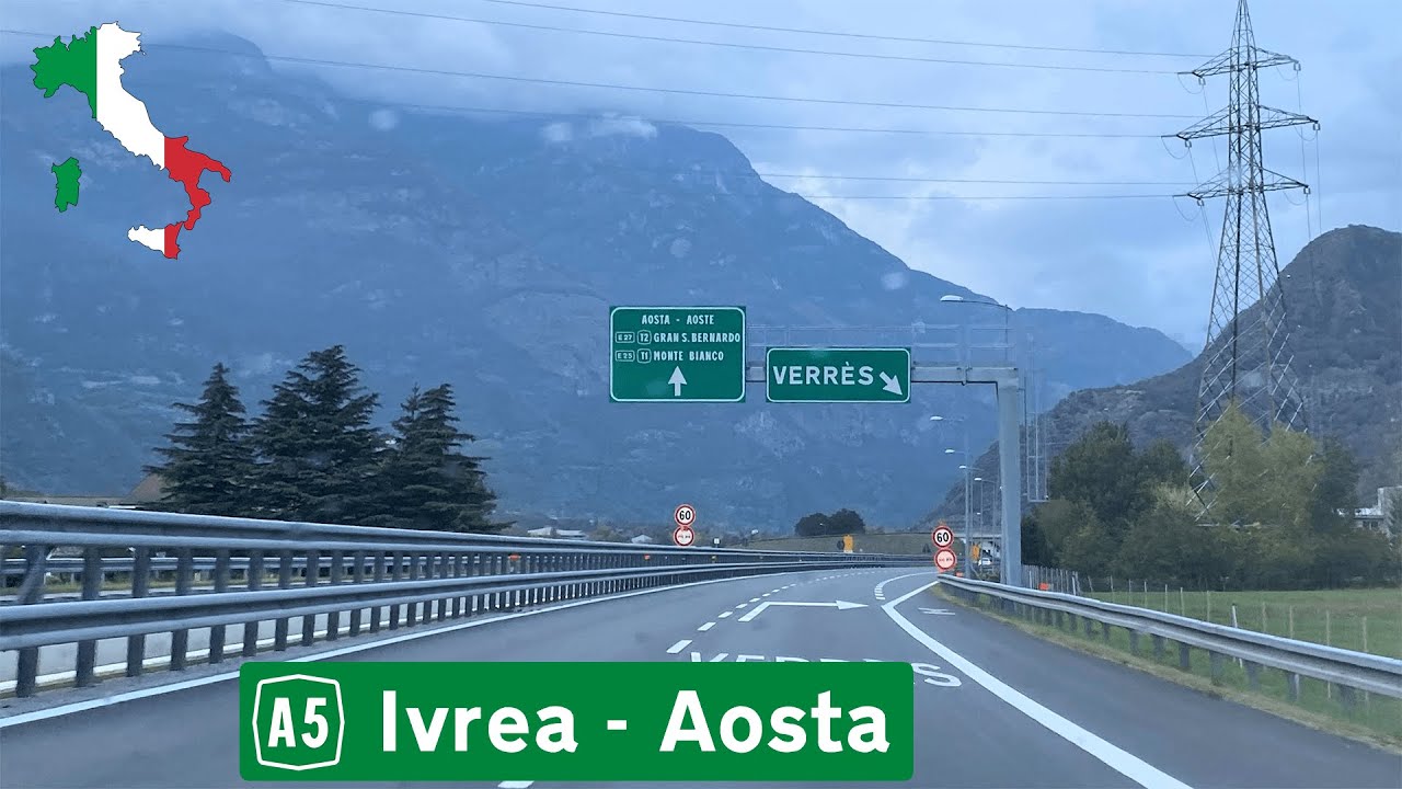 Italy (I): A5 Ivrea - Aosta
