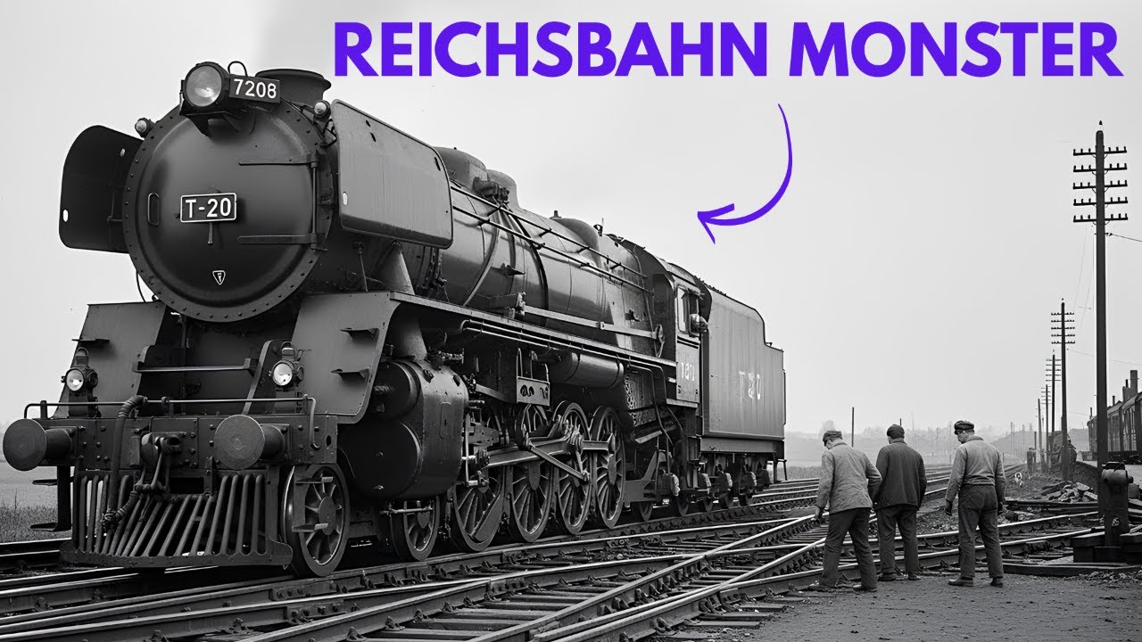 Das Deutsche Reichsbahn-Monster So SCHWER, dass es seine eigenen Gleise Zerquetschte