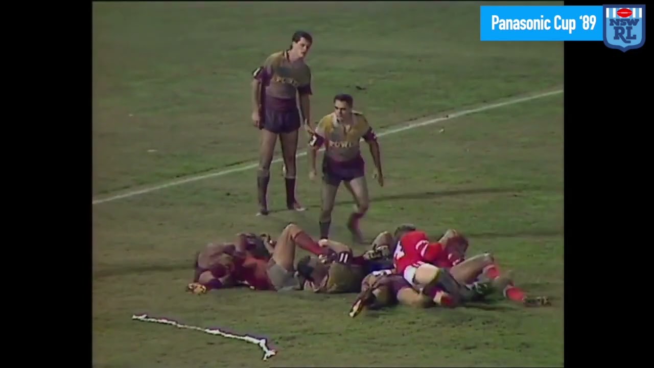 Steve Hampson Try | 1989 Panasonic Cup Final