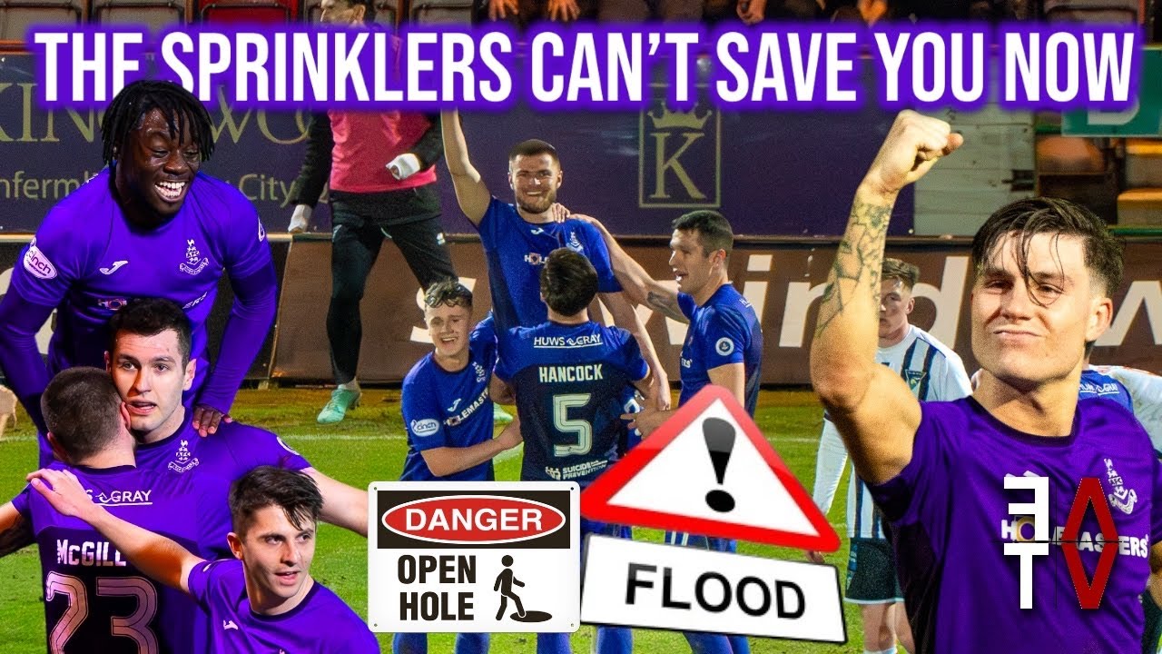 🌊Gabby Goals & Hot Toddy SINK the Pars! 🤿 | Awaydays x AFTV | Dunfermline 0-2 Airdrieonians♦️