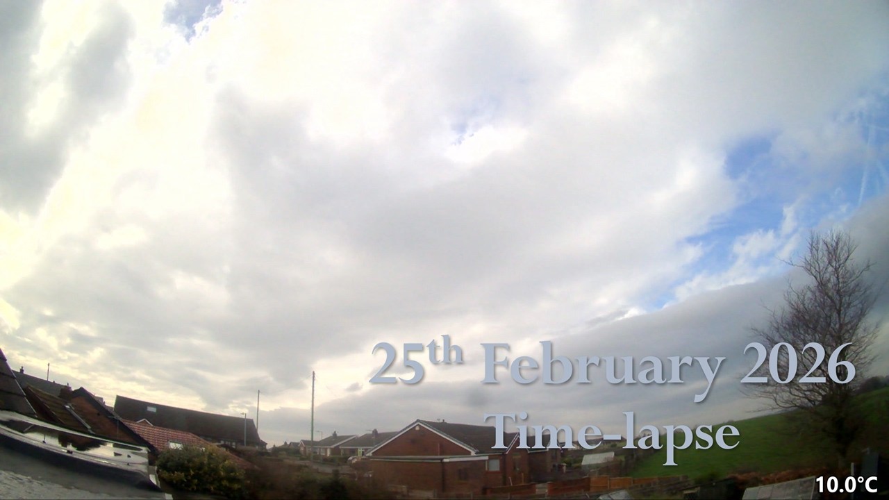 25 February 2026 Time-lapse