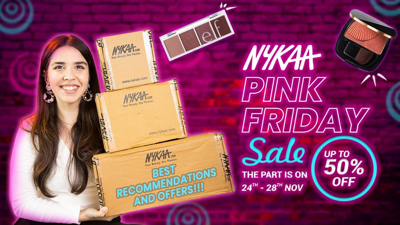 *HUGE* Nykaa Pink Friday Sale Makeup Haul! BEST Recommendations & Offers | Heli Ved