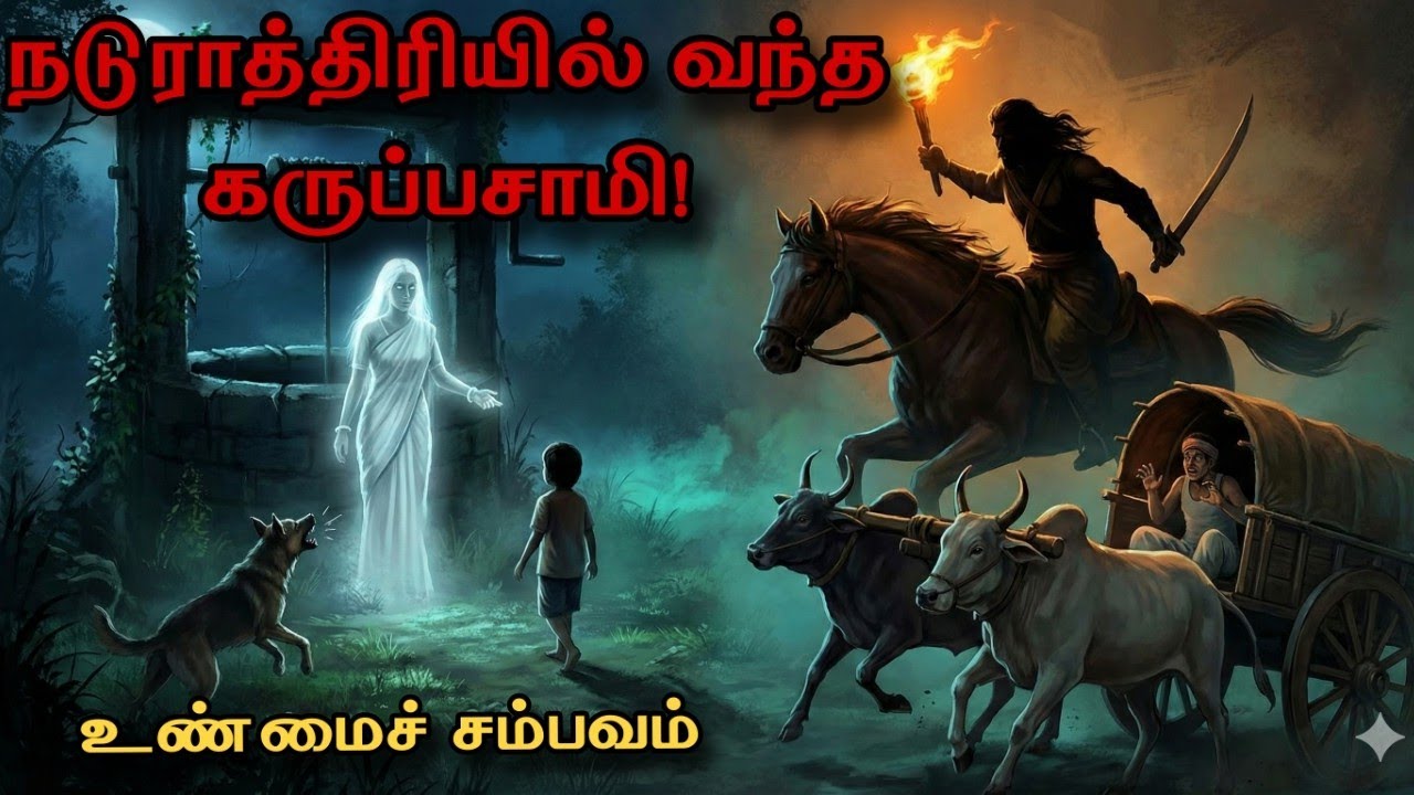 நடுராத்திரியில் வந்த கருப்பசாமி - மயிர்கூச்செரியும் உண்மைச் சம்பவம்
