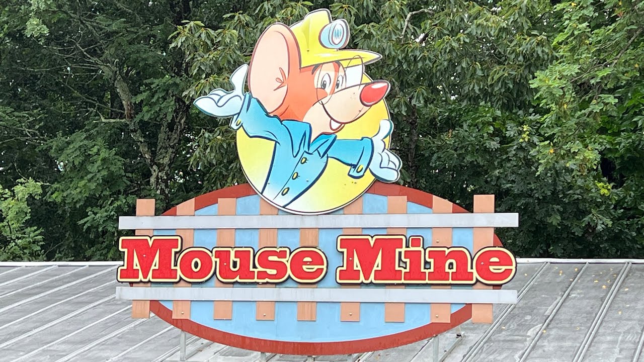 Mouse Mine Train On-Ride POV • Tweetsie Railroad in Blowing Rock, NC • 4K 60fps