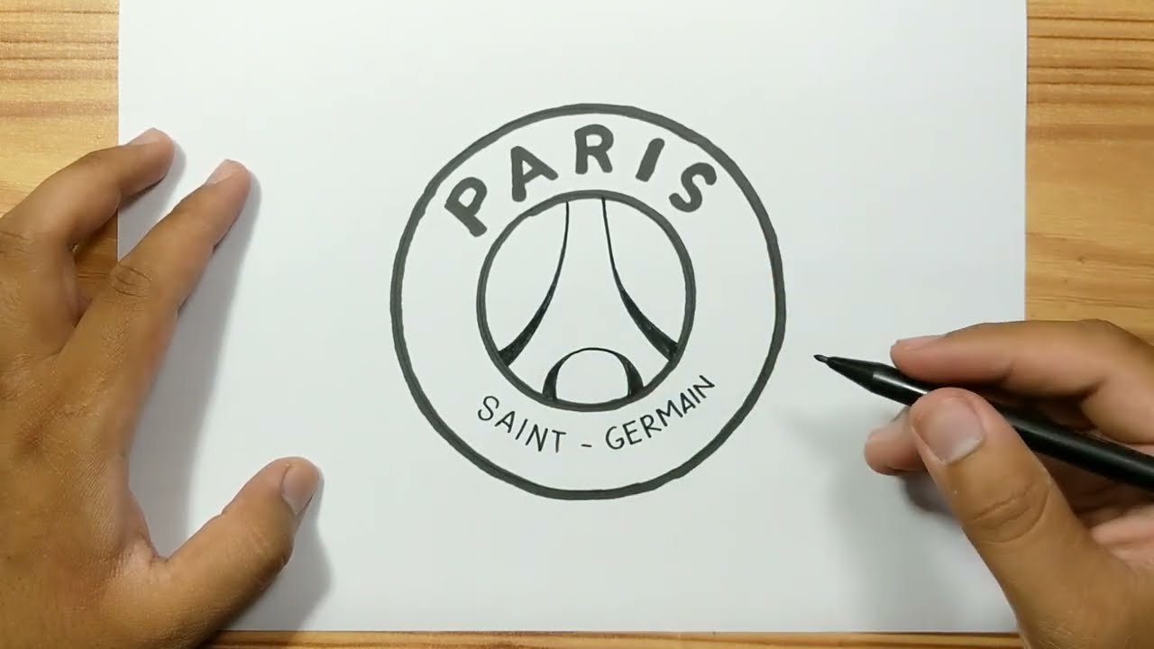 How to draw PSG LOGO