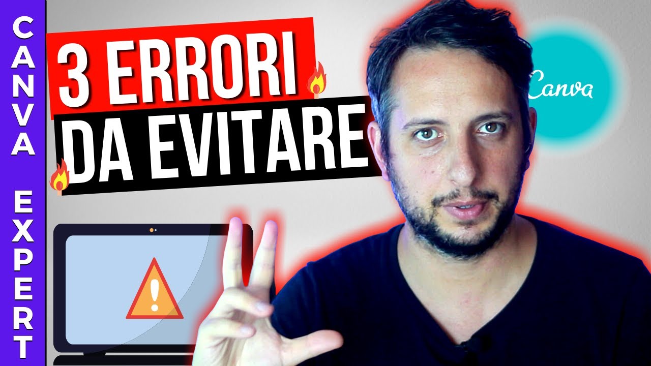 3 ERRORI da EVITARE quando inserisci il TESTO in una GRAFICA | Tutorial Canva Italiano