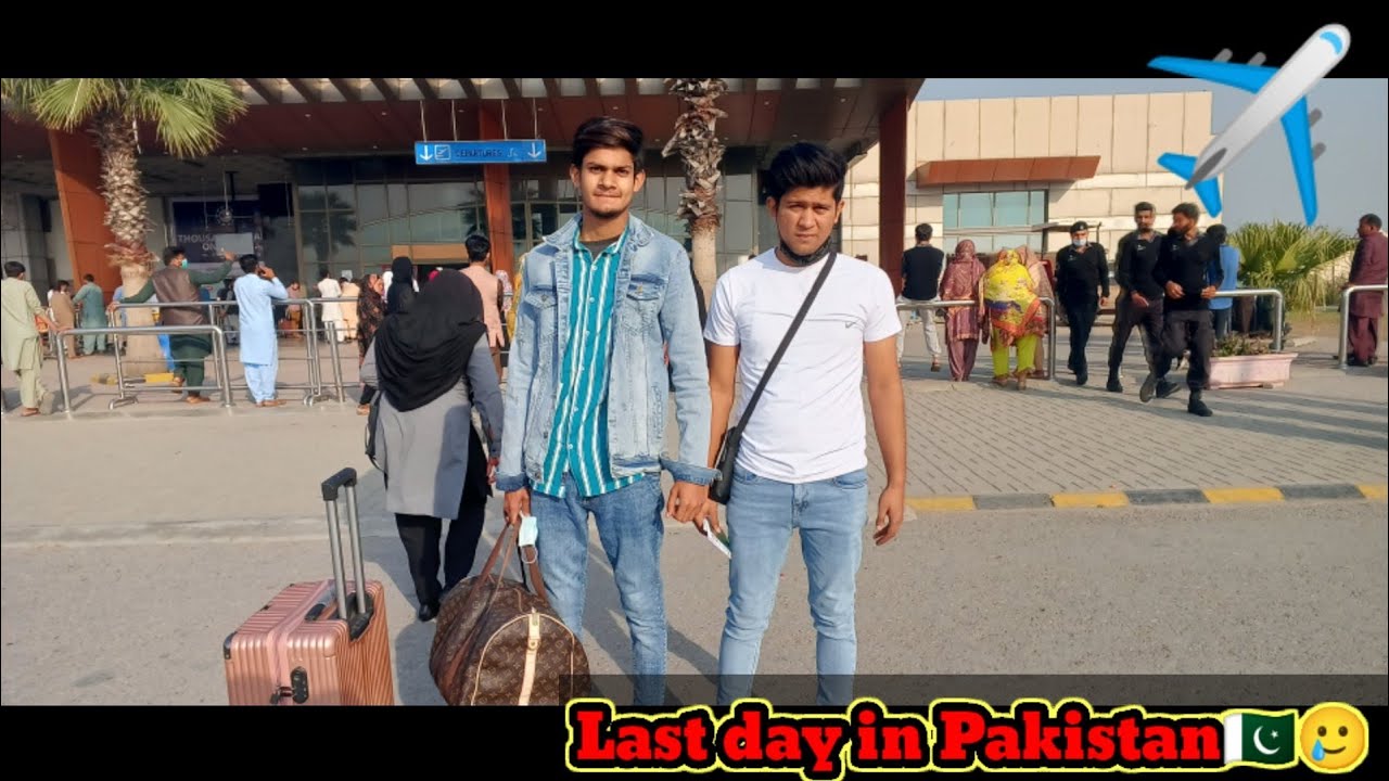 Last Day In Pakistan🇵🇰🥲✈️ || Fly Dubai ✈️|| Sialkot International Airport✈️|| Mast Pur ||