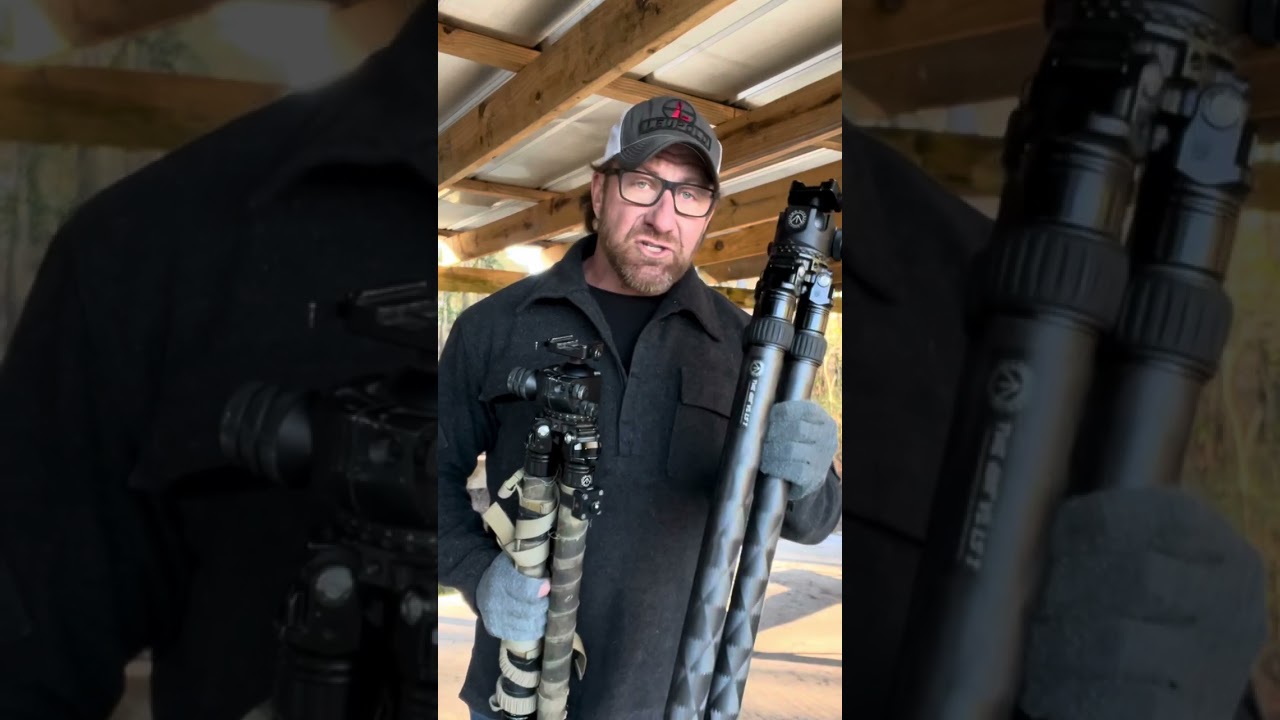 Two Vets Tripod Comparison: 2 Leg Section vs 4 Leg Sections