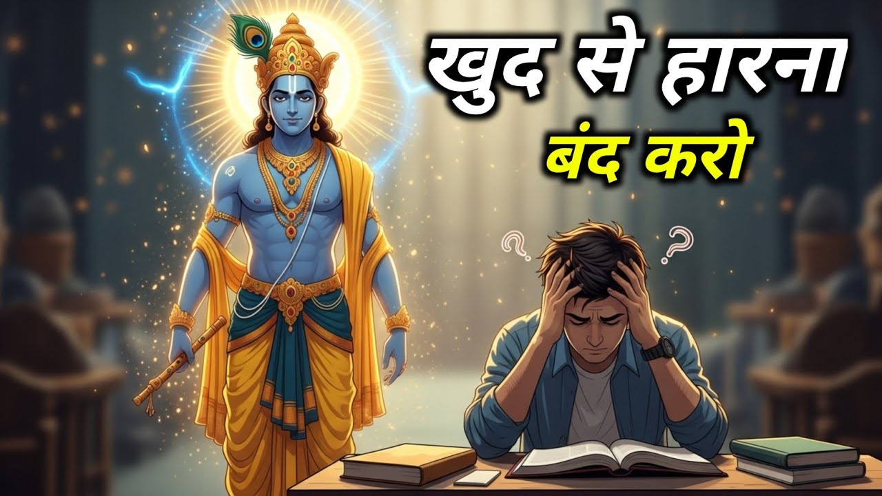 खुद से हारना बंद करो | Krishna Motivation for Students | Self Discipline Secret”