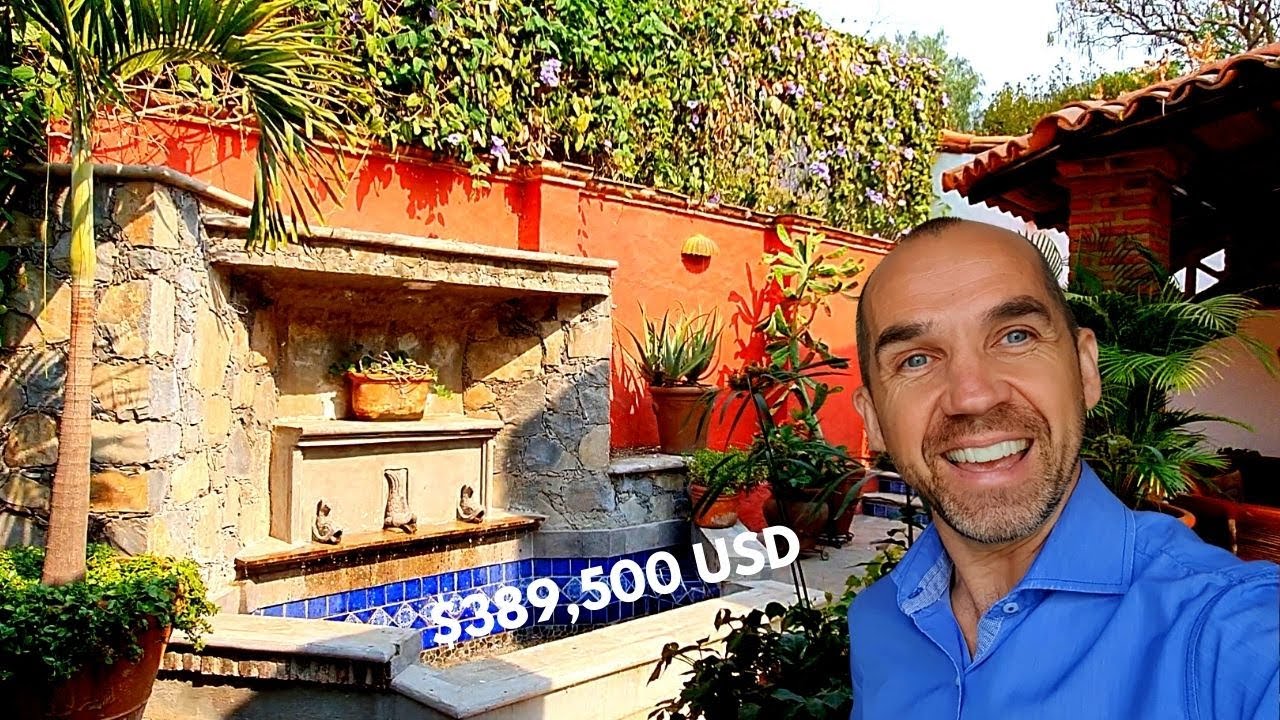 CHARMING TOWN HOUSE FOR SALE AJIJIC VILLAGE┃  3  BEDS┃LAKE CHAPALA  ┃  MEXICO ┃ $389,500 USD