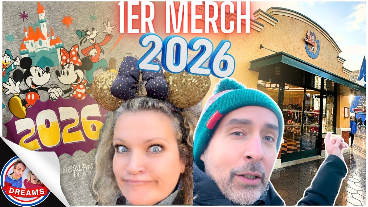 PROBLÈME nouveau MERCH DISNEYLAND PARIS 2026 + Nouvelle boutique ! Fermeture ANNETTE'S