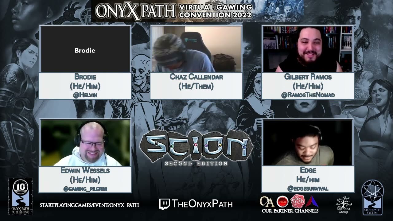 [Onyx Path Con 2022] Scion: Demigod Actual Play w/Chaz Callendar