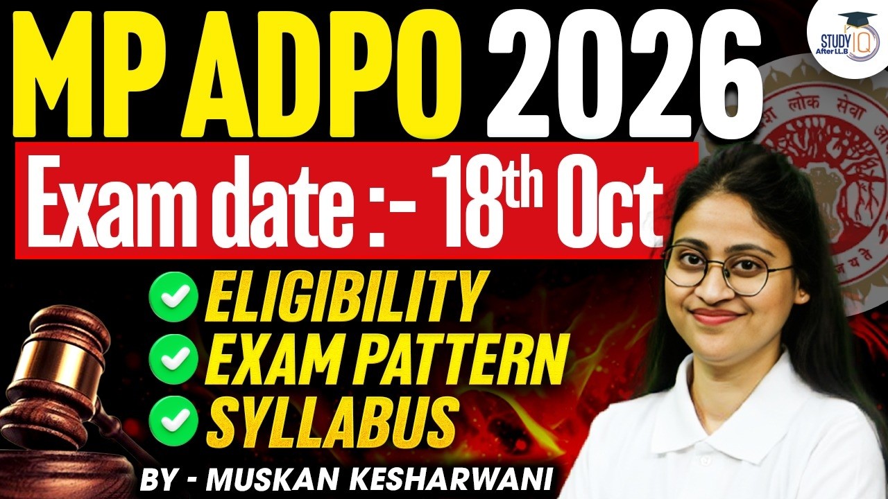 MP ADPO 2026 Exam date 18th Oct ELIGIBILITY, EXAM PATTERN, SYLLABUS | BY-MUSKAN KESHARWANI