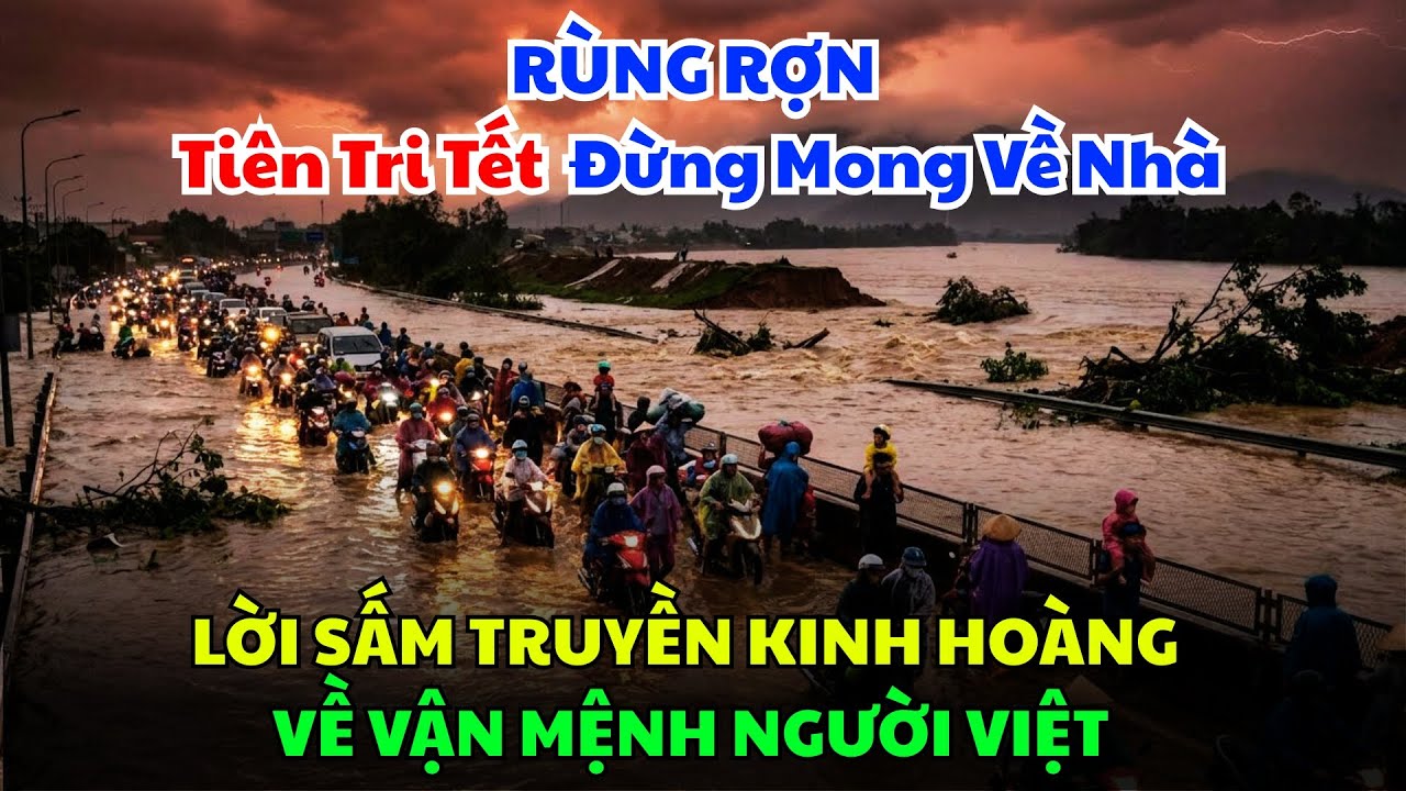R&Ugrave;NG RỢN: Ti&ecirc;n Tri Tết 2025 Đừng Mong Về Nh&agrave;. Lời Sấm Truyền Kinh Ho&agrave;ng Về Vận Mệnh Người Việt