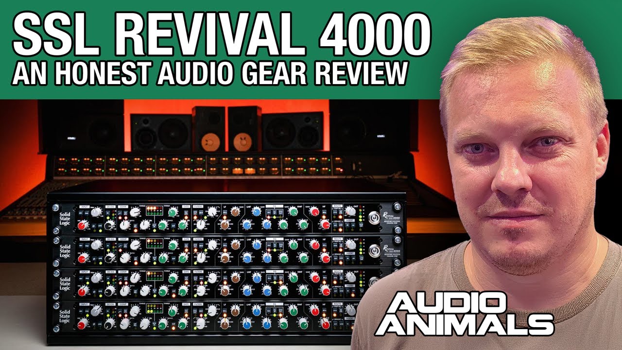 Solid State Logic SSL Revival 4000 Channel Strip - An Honest Audio Gear Review