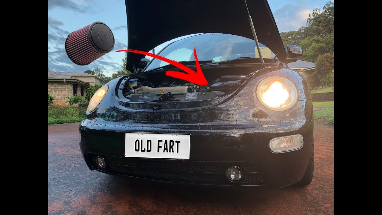 Installing a pod filter in a New Beetle!