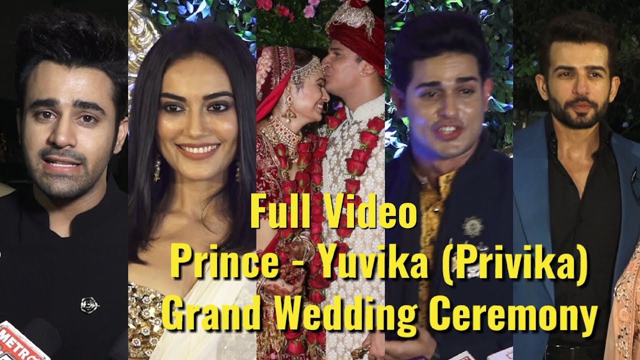 UNCUT:Prince Narula & Yuvika Chaudhary (Privika) GRAND Wedding Ceremony - TV Celebs