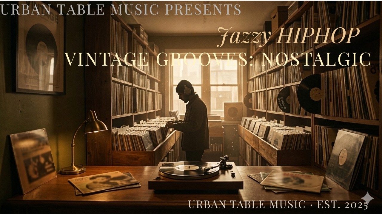 【レコードの記憶】心落ち着くヴィンテージ・チルBGMVintage Grooves Nostalgic Jazzy Hip Hop for relaxation & Creative Curation
