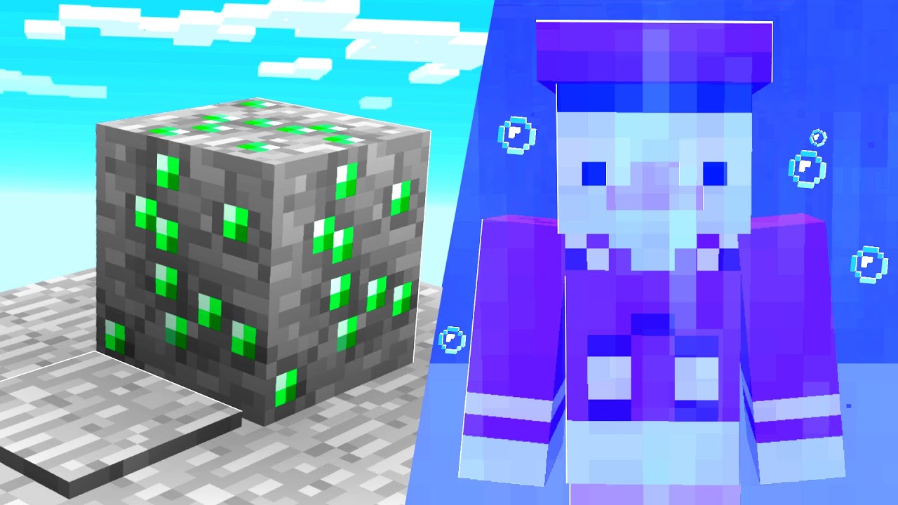 Wasser Gefängnis Falle Troll in LUCKY BLOCK BEDWARS