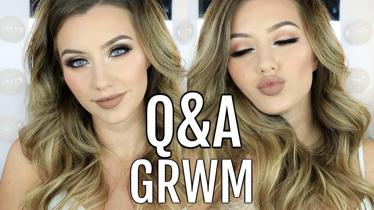 Q&A GET READY WITH ME | Marriage, Kids, Starting Youtube, etc | Jazzi Filipek