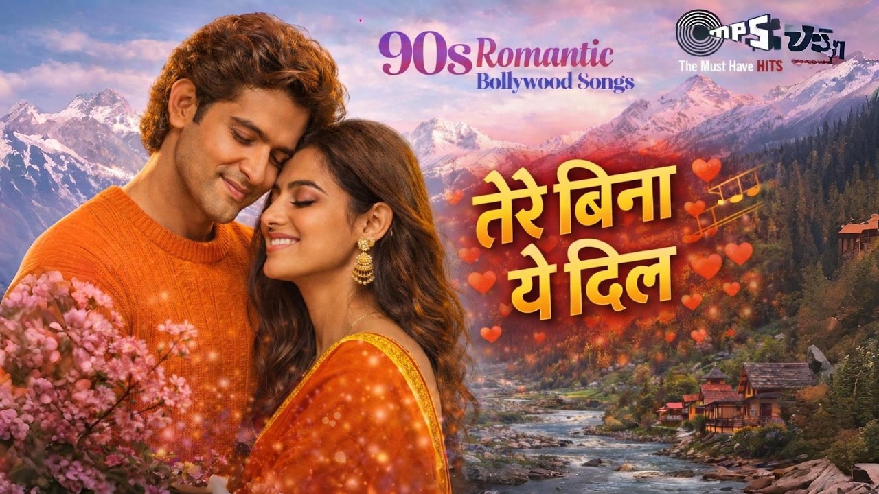 Tere Bina Ye Dil | 90s Romantic Hits 🌹 Old Is Gold Hindi Songs | Superhit Love Songs Collection