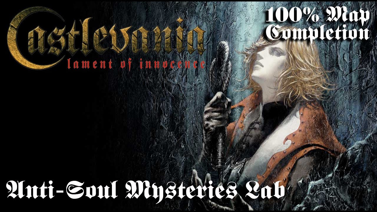 Castlevania: Lament of Innocence - 100% Map - Playthrough - Anti-Soul Mysteries Lab