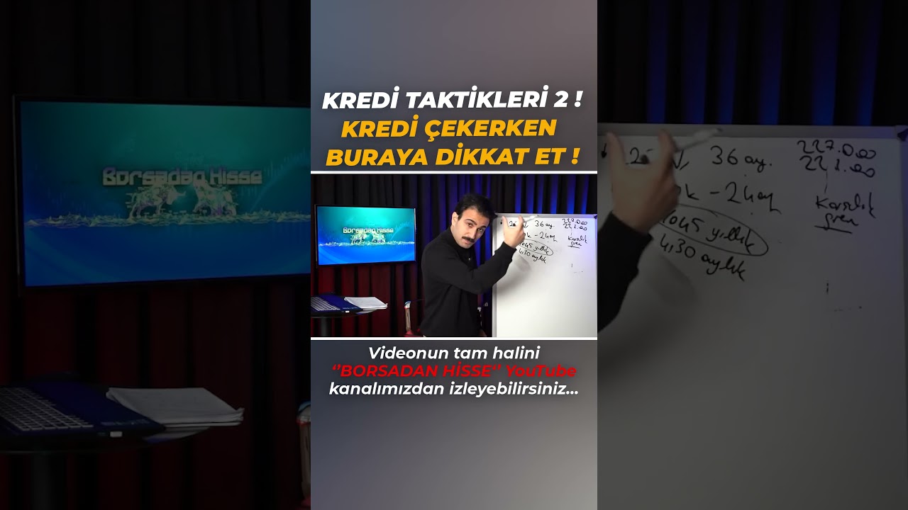 KREDİ &Ccedil;EKERKEN M&Uuml;KEMMEL TAKTİKLER !  #kredi #kredikartı #banka #faiz #enflasyon #konut #konutkredisi