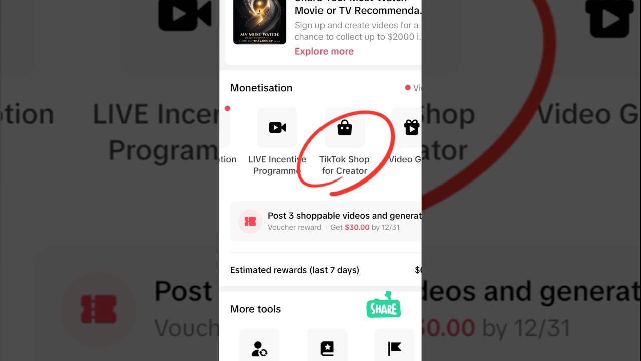 I Created a TikTok Shop for Creators #shorts #tiktokshop