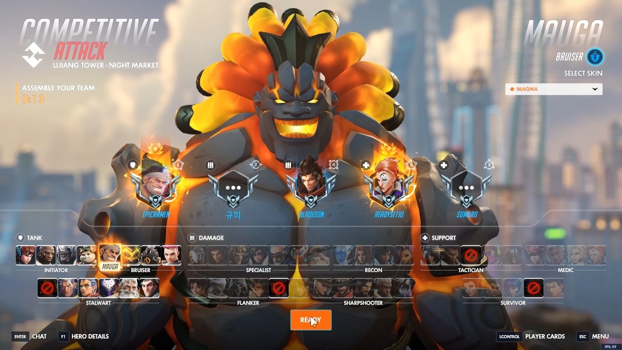 Mauga vs Doom/Mauga (Lijiang Tower)