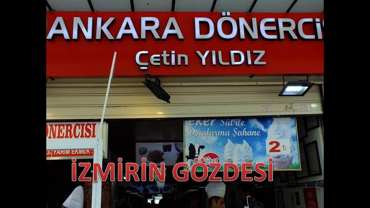 İZMİR DE MEŞHUR ANKARA DÖNERCİSİ - KEMERALTI