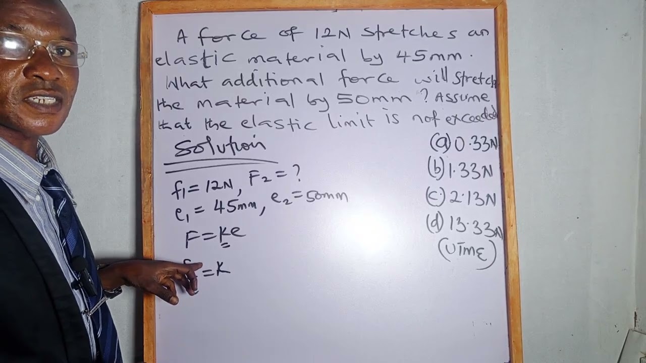 Topic: Elasticity ( Mechanics)